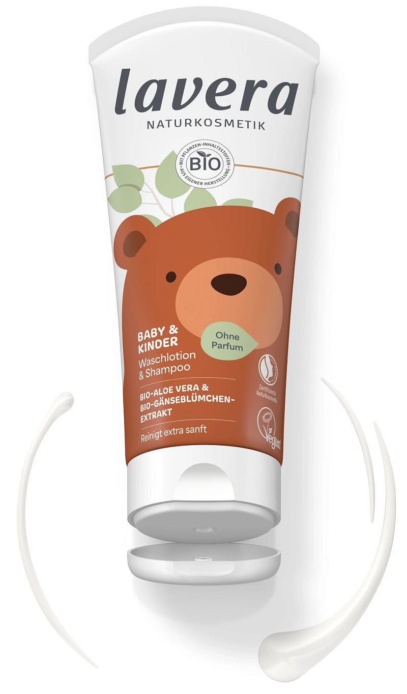 Gel Ducha y Champú Bebé Lavera