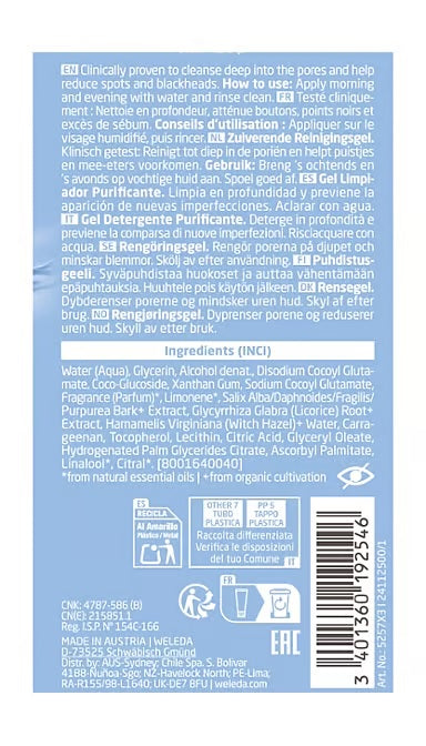 Gel Limpiador Purificante Weleda