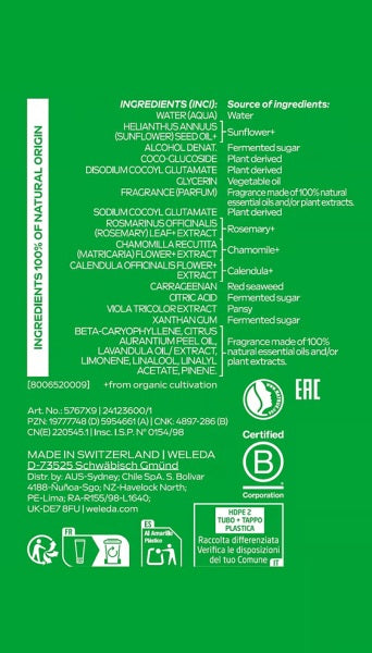 Gel de Ducha Cremoso Skin Food Weleda