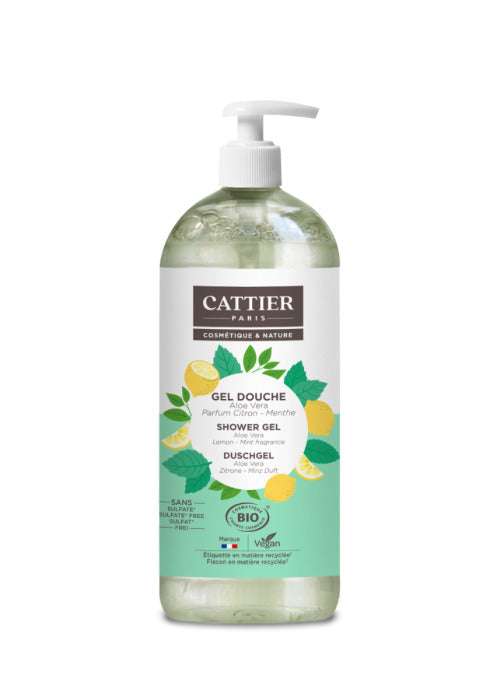Gel de Ducha Limón Menta Cattier