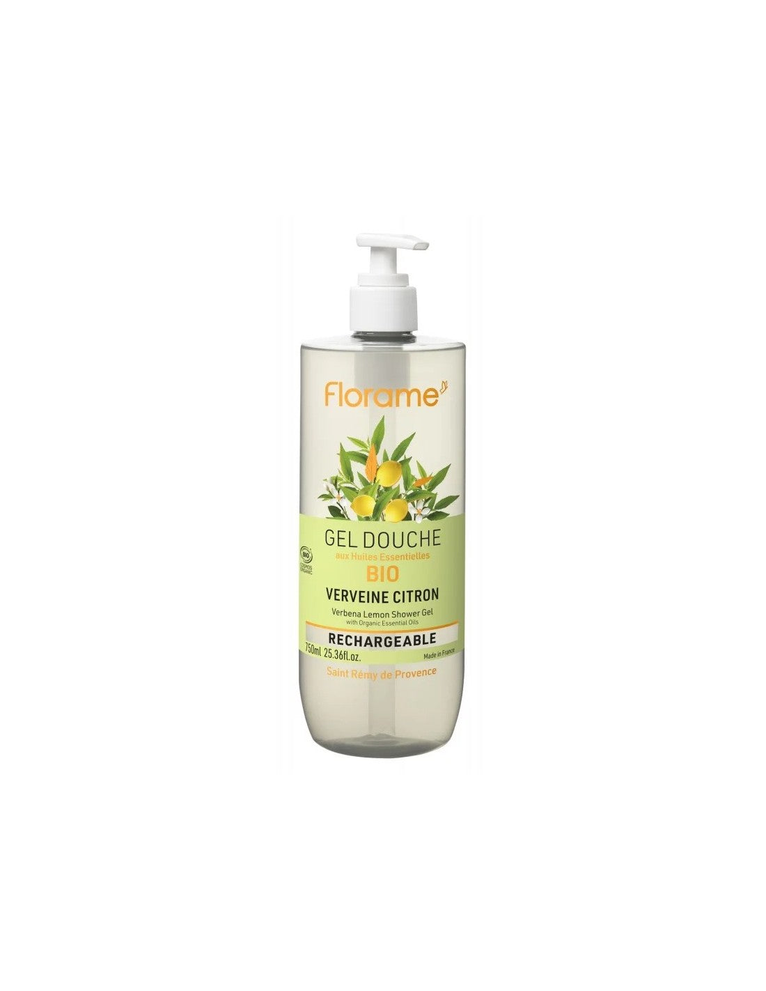 Gel de Ducha Verbena Limón Florame