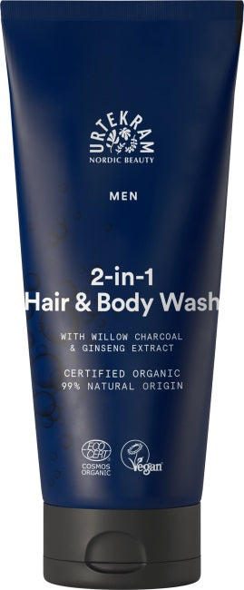 Gel de Ducha y Champú 2 en 1 Hombre Urtekram