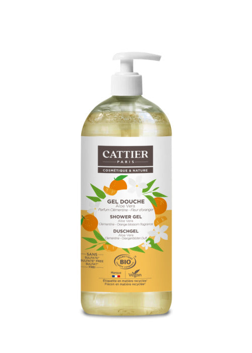 Gel de ducha Clementina Flor de Azahar Cattier