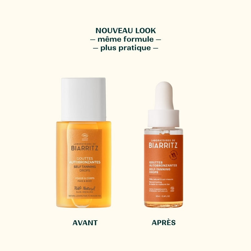 Gotas Autobronceadoras Cara y Cuerpo Laboratoires Biarritz