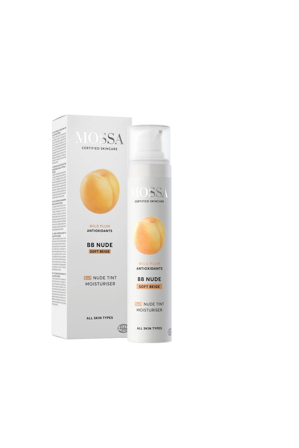 Hidratante con Color Skin Perfector BB Nude Mossa