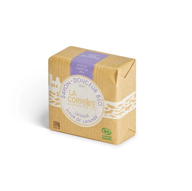 Jabón en Pastilla Flor de Lavanda Bio La Corvette
