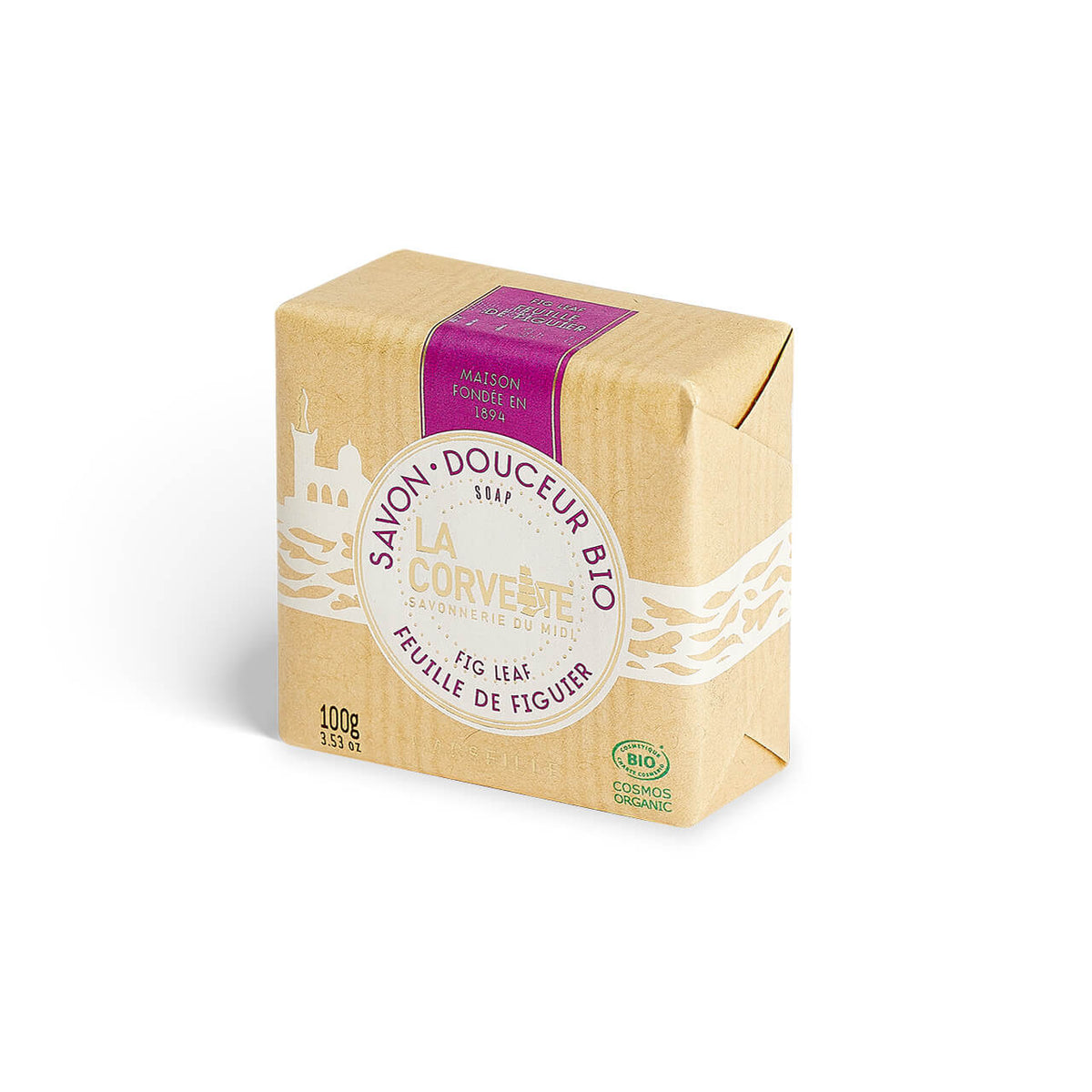 Jabón en Pastilla Hoja de Higo La Corvette