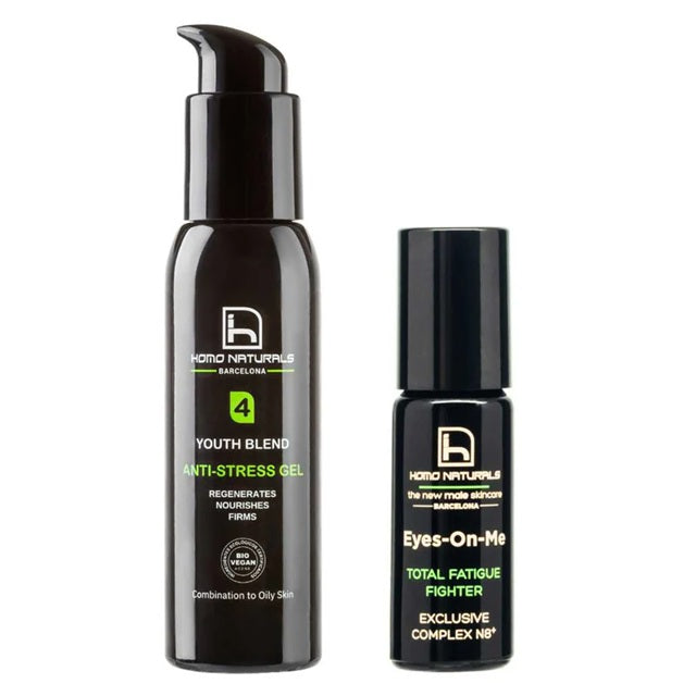 Kit Crema Facial + Corrector Ojeras Homo Naturals