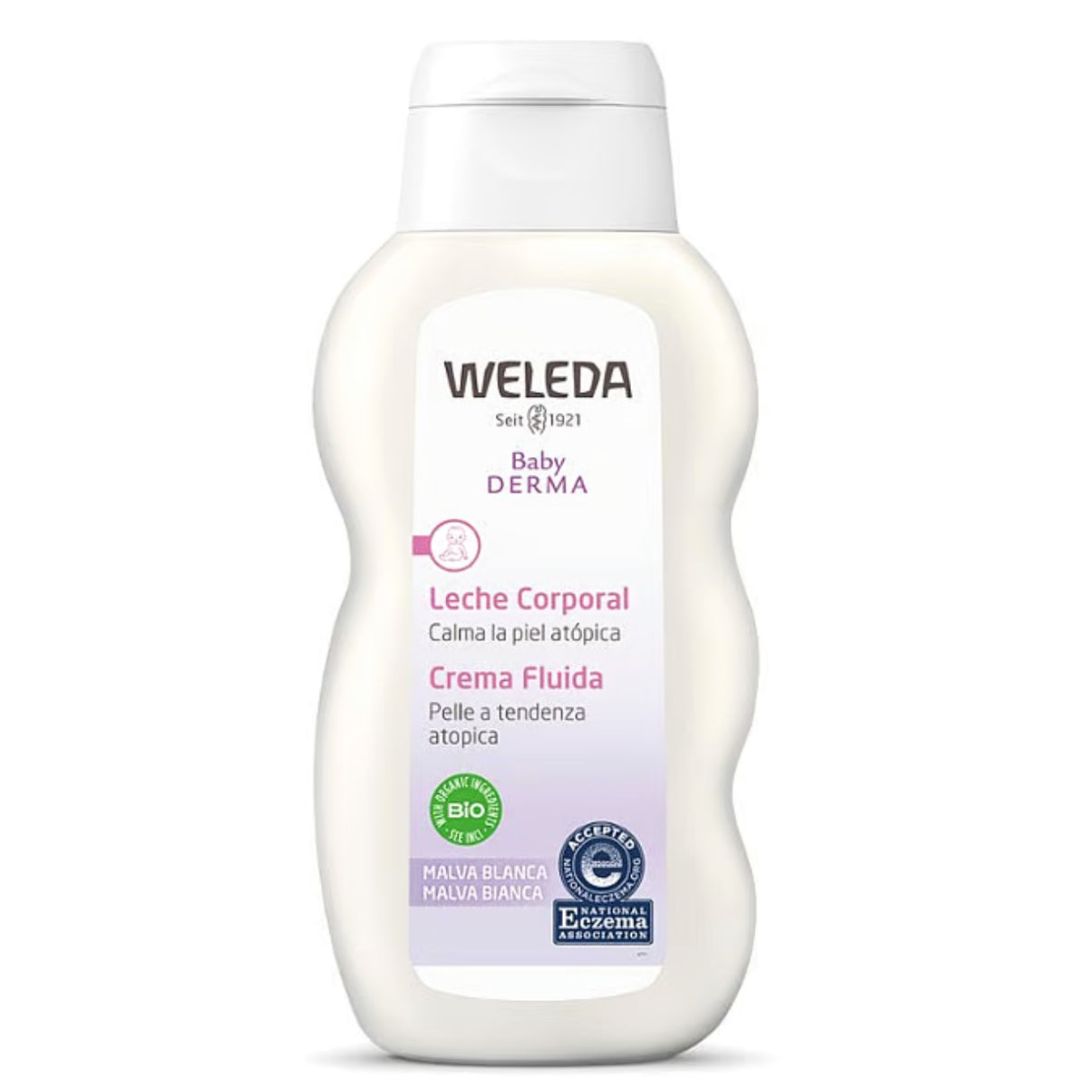 Leche Corporal de Malva Blanca Bebé Piel Atópica Weleda