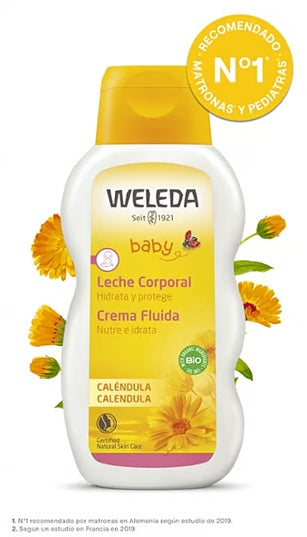 Leche Corporal de Caléndula Bebé Weleda
