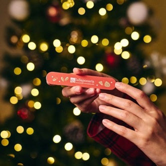 Lima de uñas 2 en 1 Navidad La Saponaria