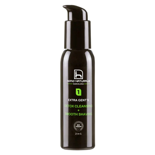 Limpieza Facial y Crema de Afeitado 2 en 1 Homo Naturals
