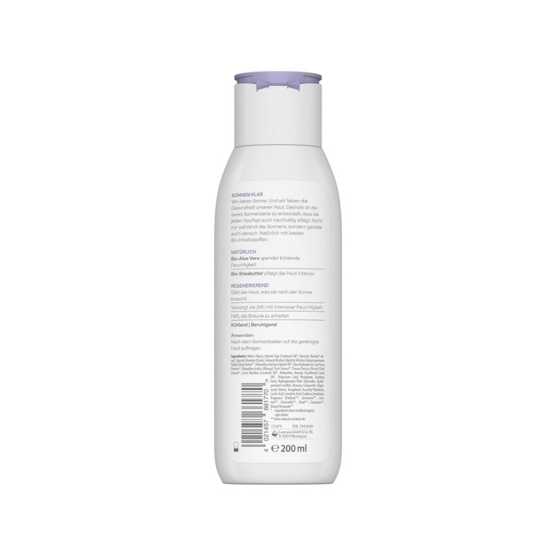 Loción Aftersun Aloe Vera & Manteca de Karité Bio Lavera