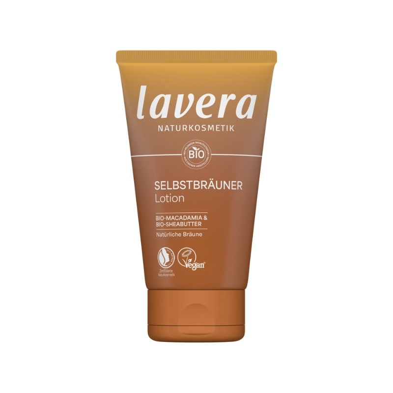 Loción Autobronceadora Macadamia y Manteca de Karité Bio Lavera