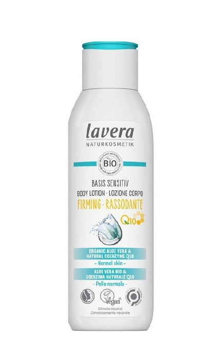 Loción Corporal Reafirmante Q10 Basis Sensitiv Lavera