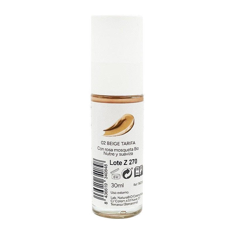 Maquillaje Fluido Beige Tarifa NaturaBIO