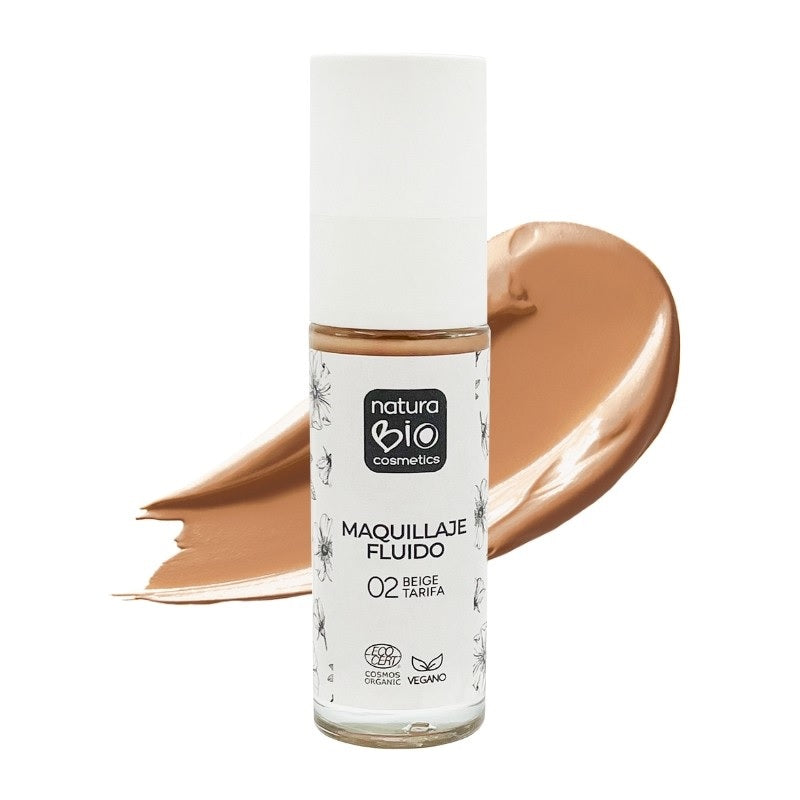 Maquillaje Fluido Beige Tarifa NaturaBIO