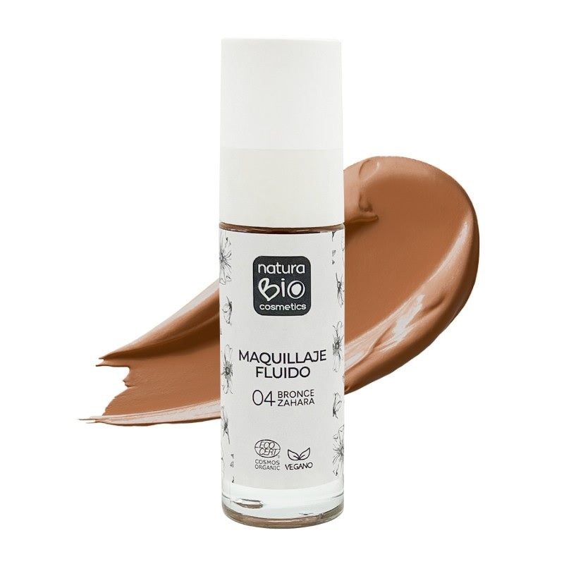 Maquillaje Fluido Bronce Zahara NaturaBIO