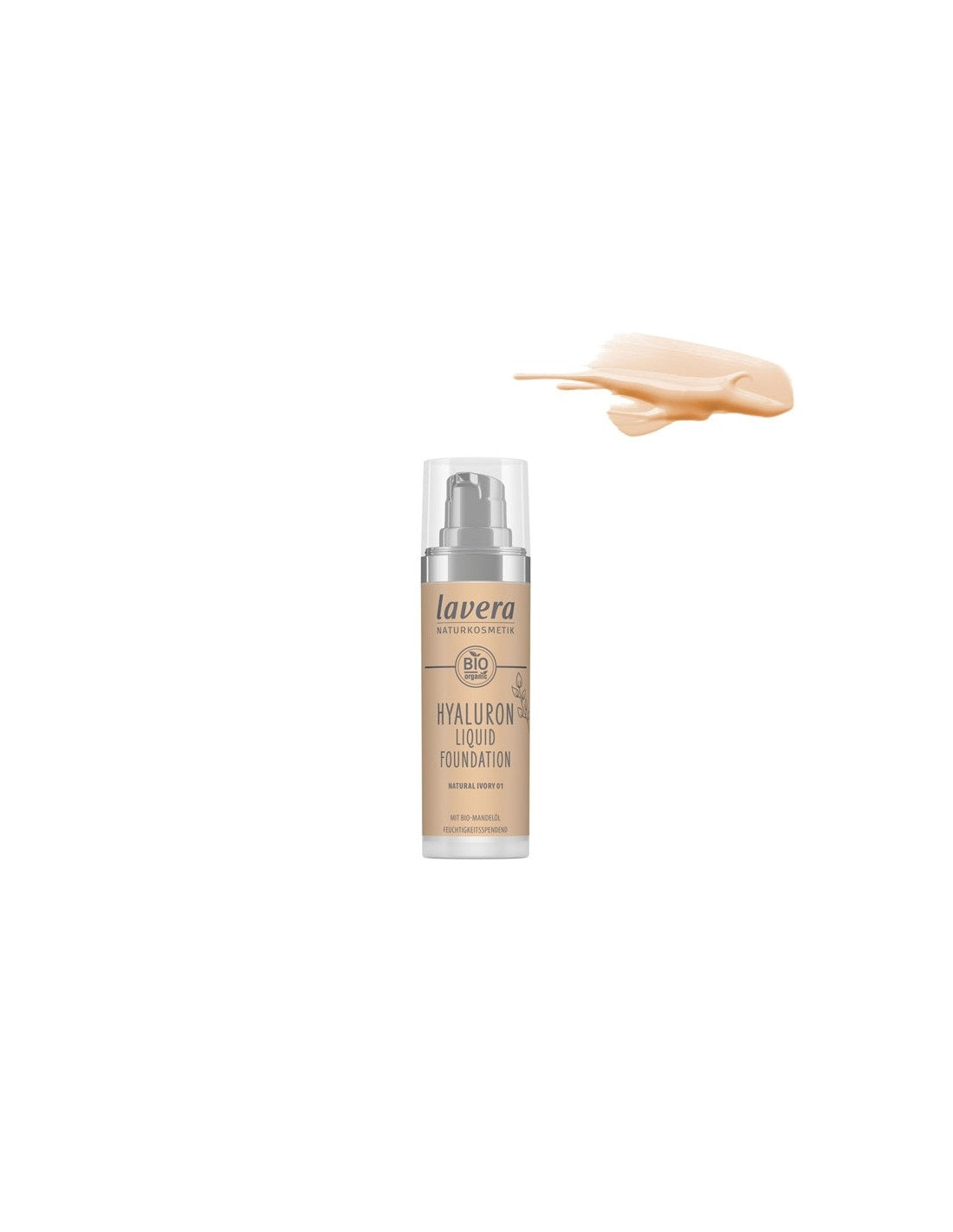 Maquillaje Fluido Hyaluron Lavera