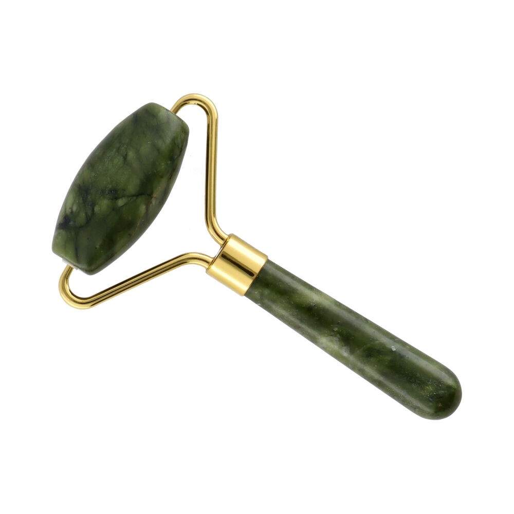 Masajeador de Jade con Rodillo