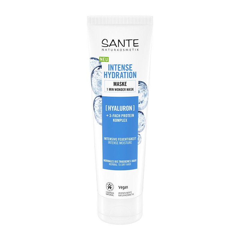 Mascarilla Capilar Hidratación Intensa en 1 Minuto Sante