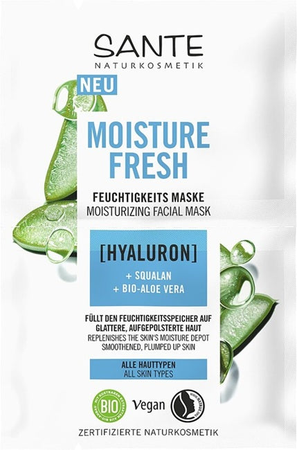 Mascarilla Facial Hidratante Moisture Fresh Sante