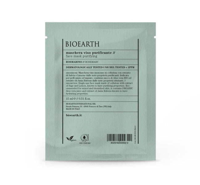 Mascarilla Facial Purificante Bioearth
