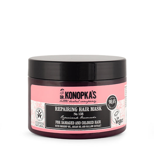 Mascarilla Reparadora para Cabello Dañado y Teñido n138 Dr Konopka's