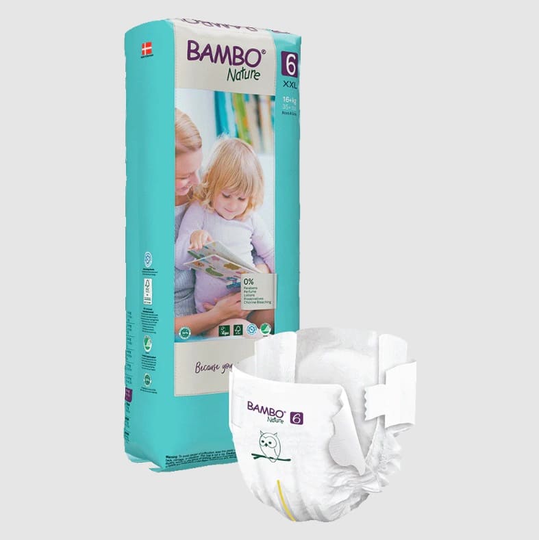 Pañal Ecológico Bambo Nature Talla 6 (16 a 30 kg)