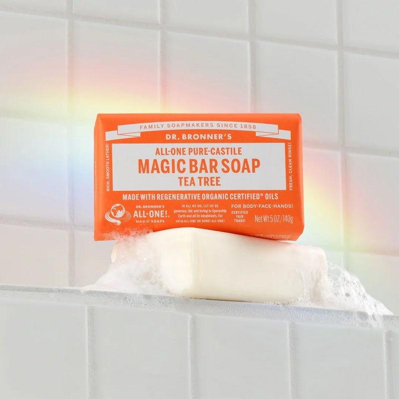 Pastilla de Jabón de Árbol de Té Dr. Bronner's