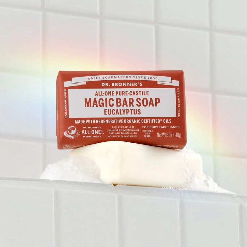 Pastilla de Jabón de Eucalipto Dr. Bronner's