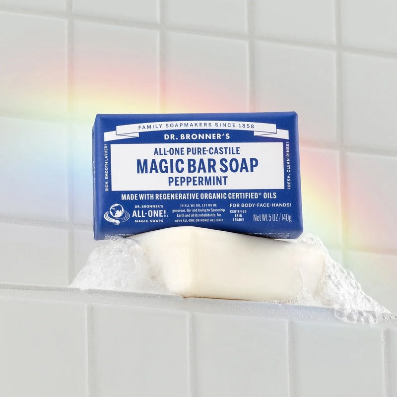 Pastilla de Jabón de Menta Dr. Bronner's