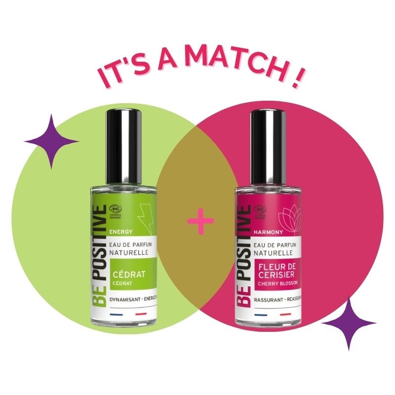 Perfumes Mix &amp; Match Energía y Armonía Be Positive Acorelle.