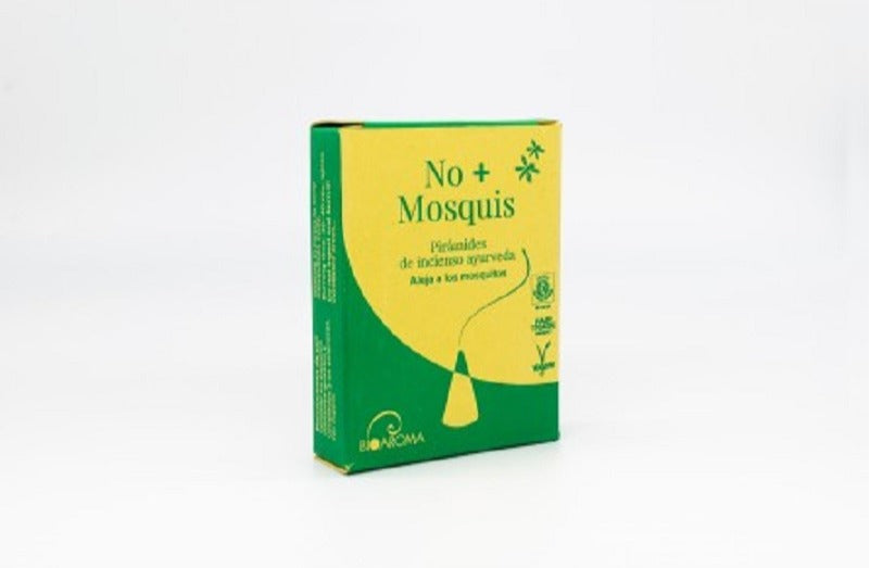Pirámides No+Mosquis - Incienso Repelente De Mosquitos BioAroma