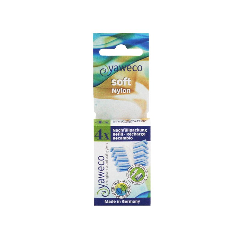 Recambio para Cepillo Dental Nylon Soft Yaweko