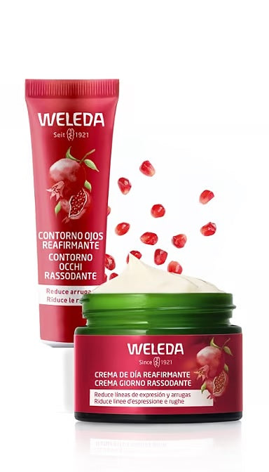 Rutina Antioxidante: Contorno de Ojos y Crema de Día Weleda