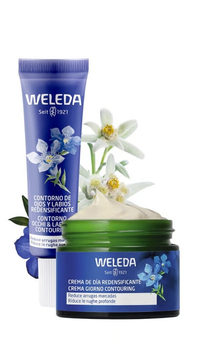 Rutina Redensificante Contorno de Ojos + Crema de Día Weleda