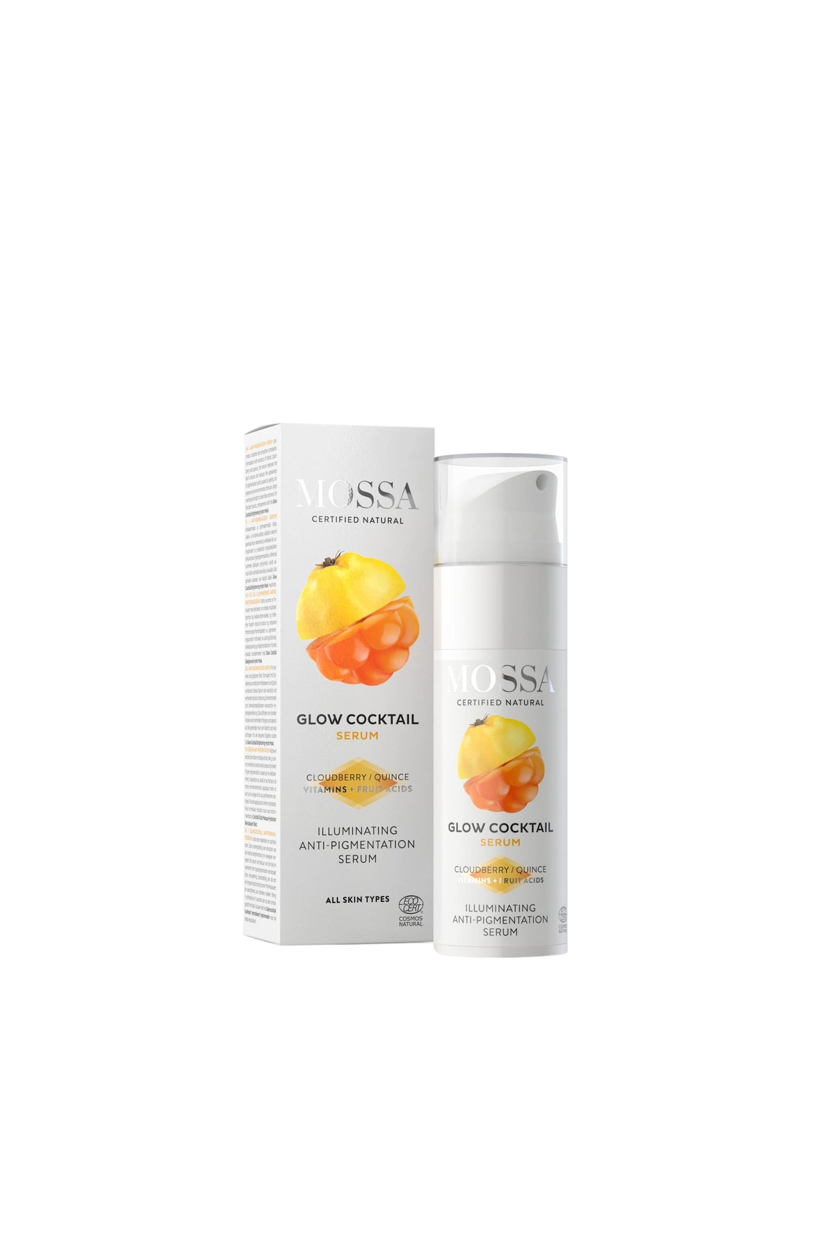 Serum Antipigmentación Iluminador Glow Cocktail Mossa