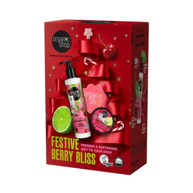 Set de Cuidado Corporal Festive Berry Bliss Organic Shop