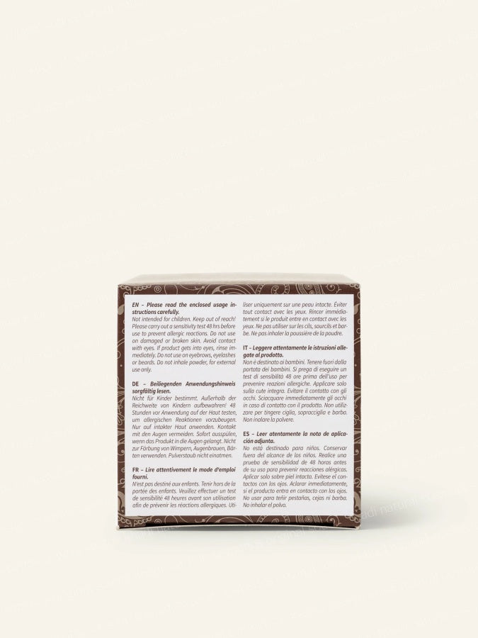 Tinte Vegetal Castaño Ceniza Khadi