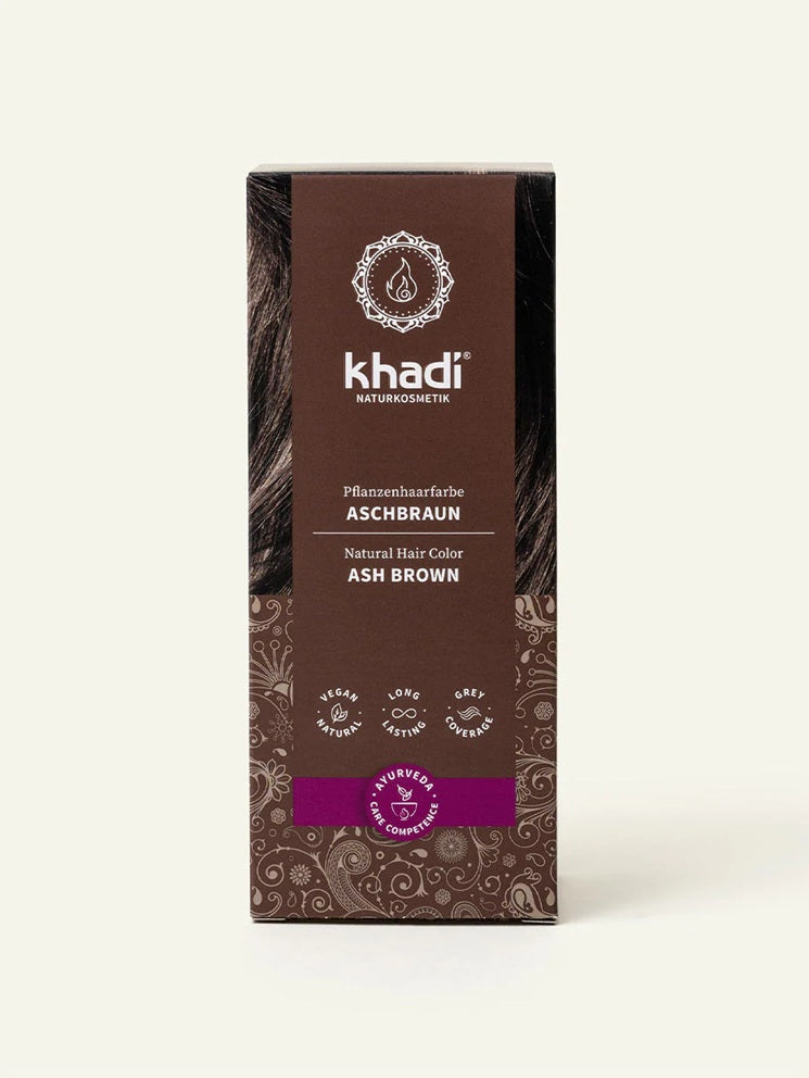 Tinte Vegetal Castaño Ceniza Khadi
