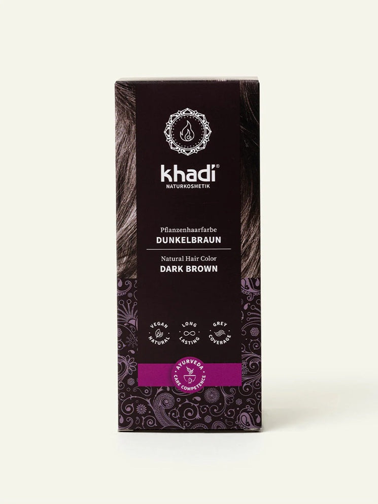 Tinte Vegetal Castaño Oscuro Khadi