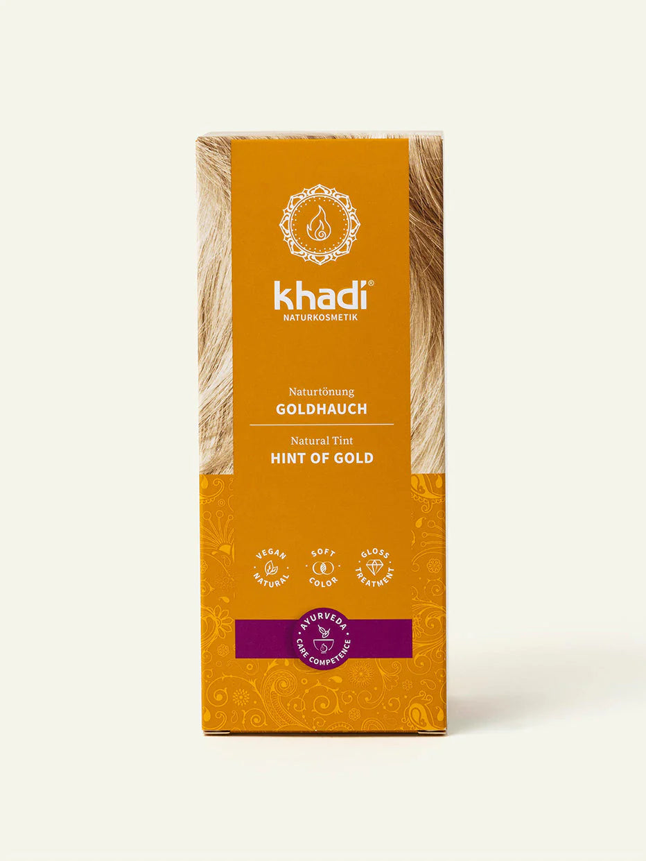 Tinte Vegetal Rubio Toque Dorado Khadi