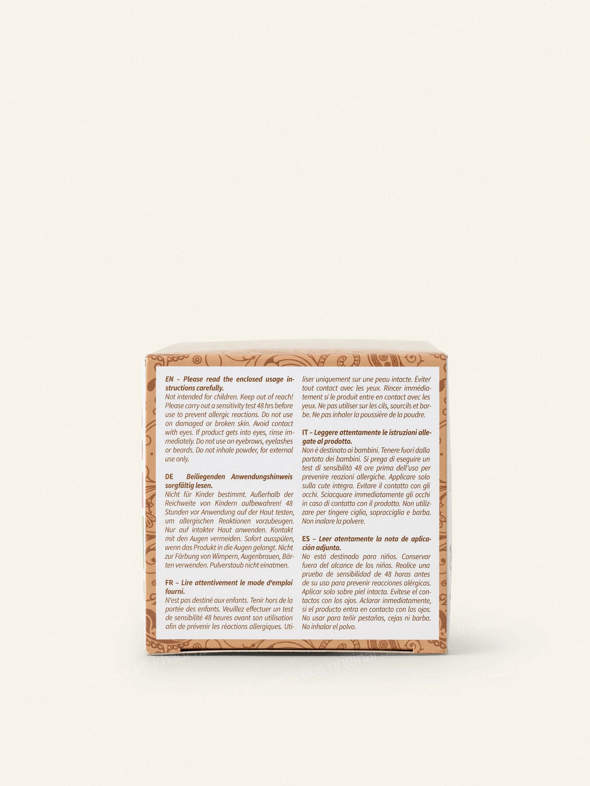 Tinte Vegetal Senna/Cassia Neutral Khadi