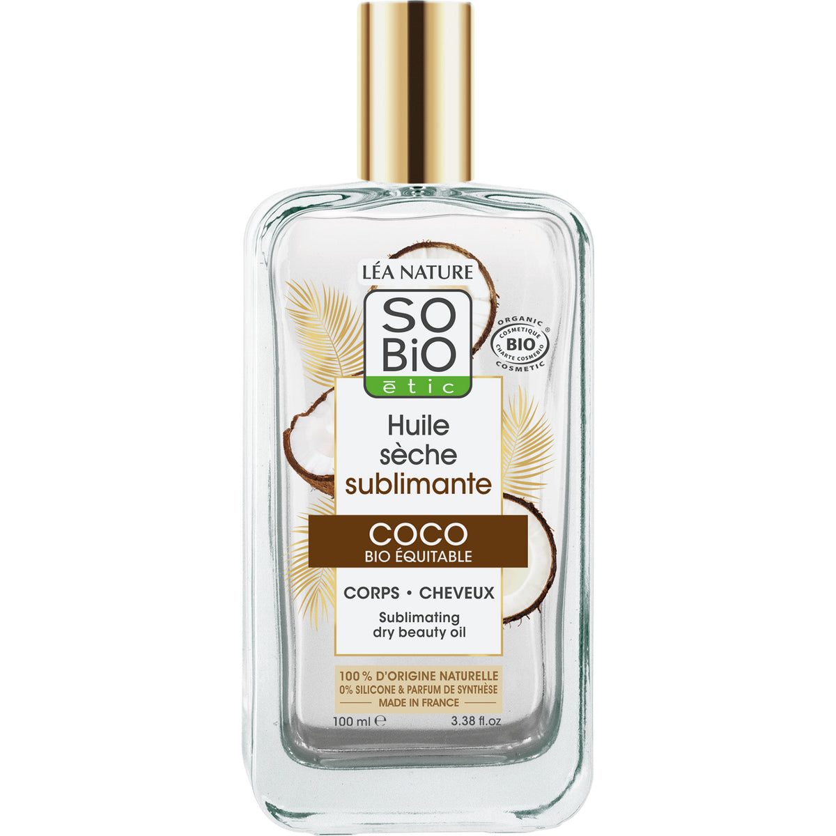 Aceite Belleza Sublimador Coco Bio Léa Nature So Bio Étic