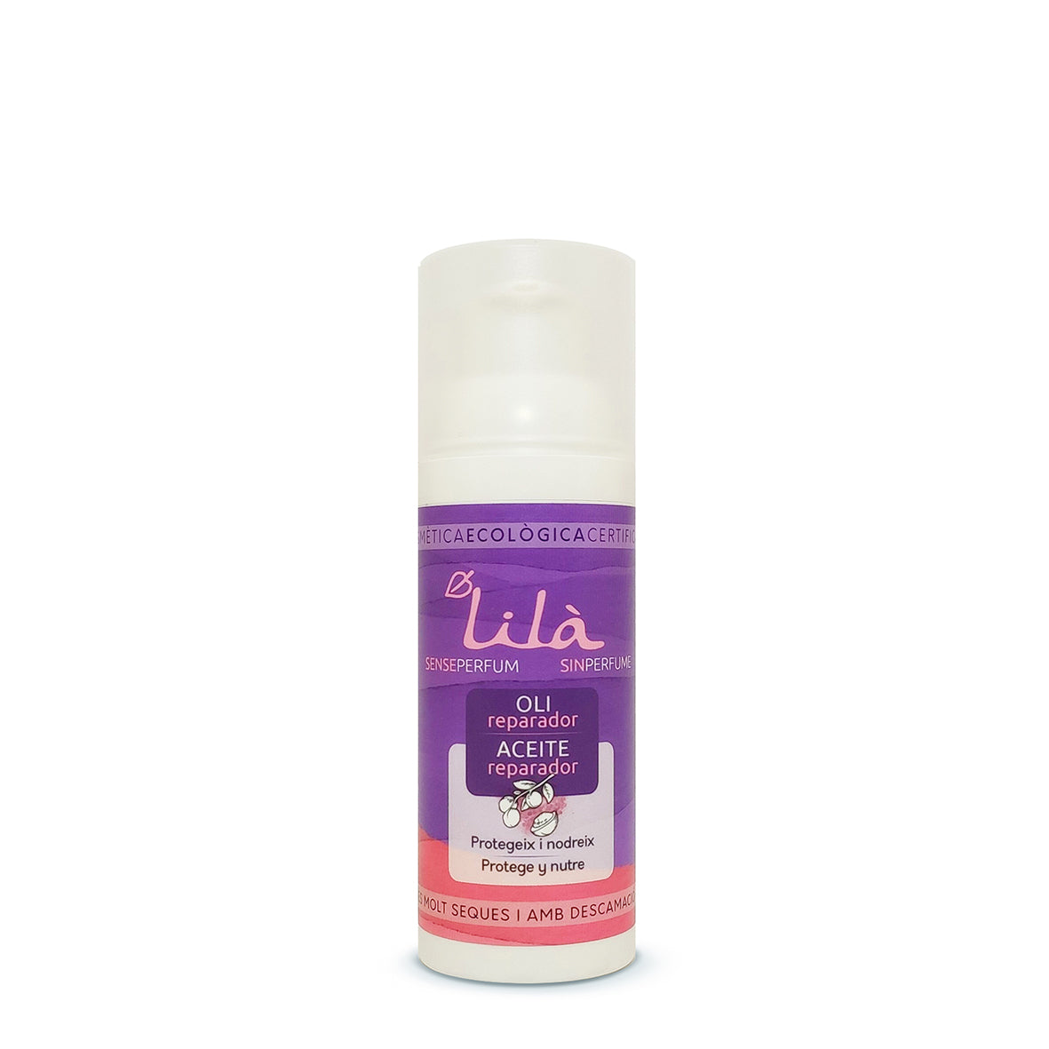 Aceite Reparador Sin Perfume Lila Cosmètics