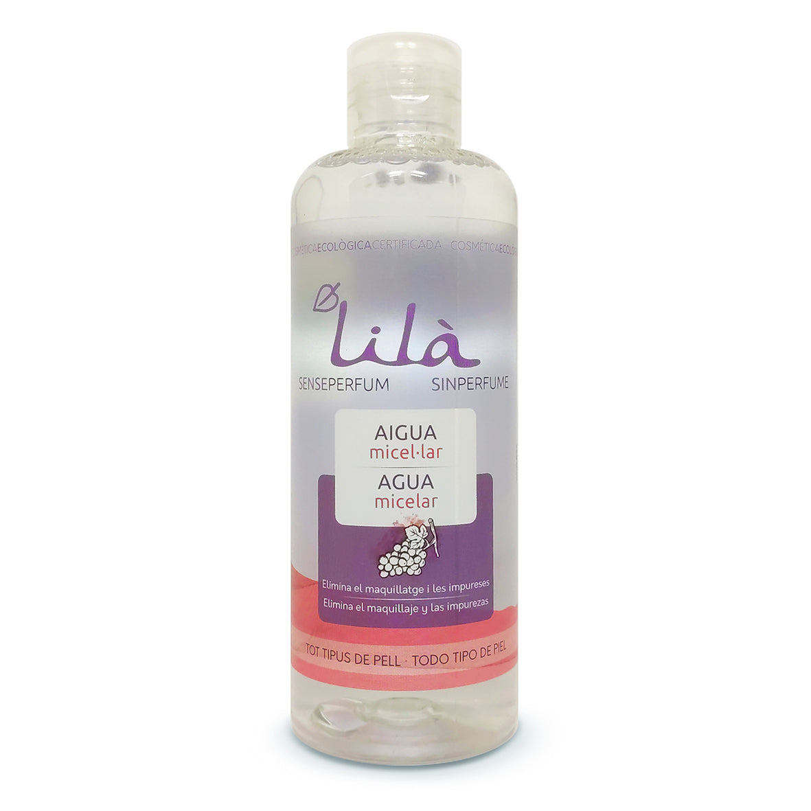 Agua Micelar Sin Perfume Lilà Cosmetics