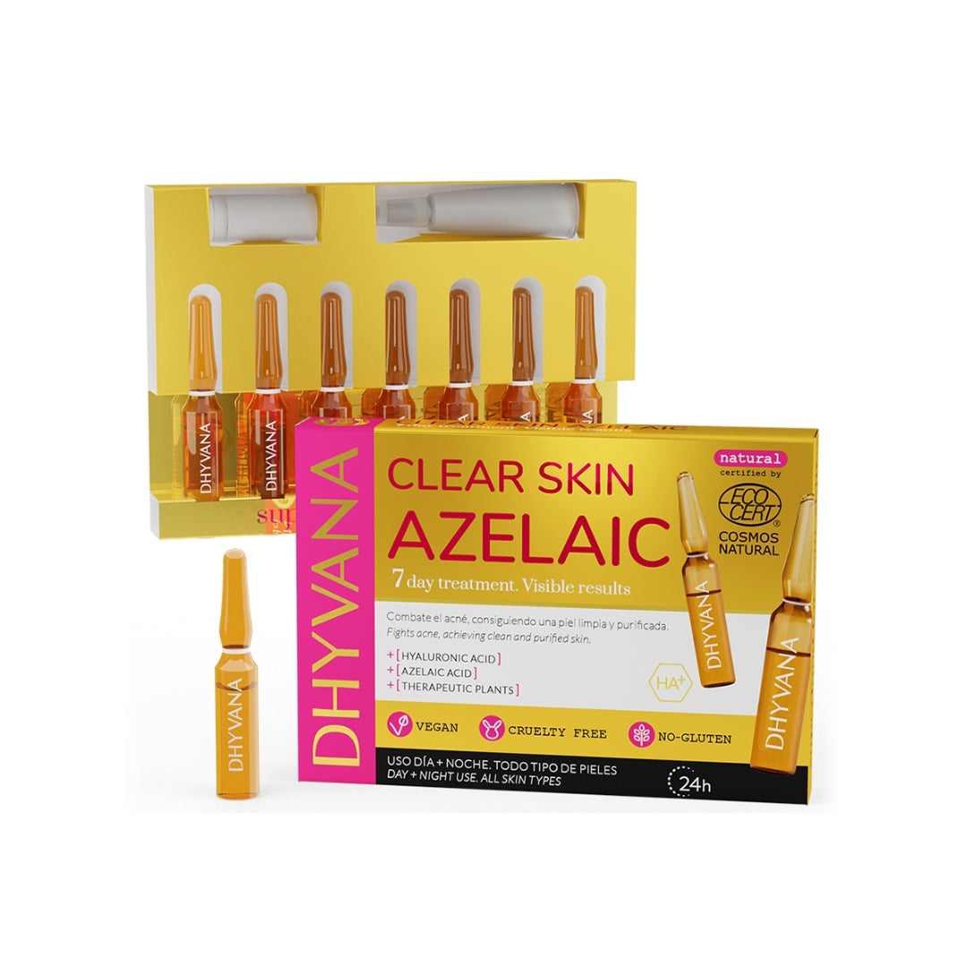 Ampollitas Faciales Clear Skin Azelaic Dhyvana