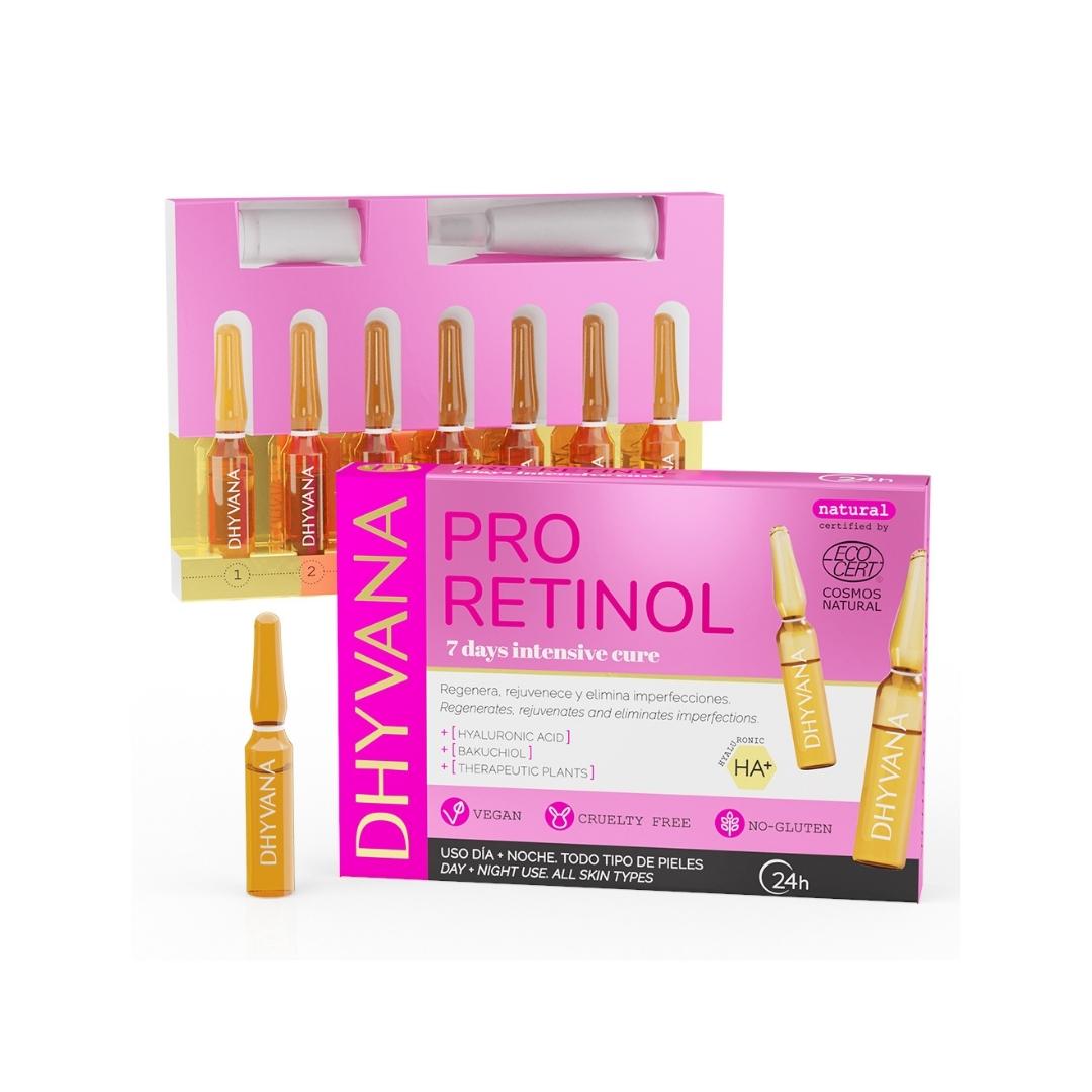 Ampollitas Faciales Pro Retinol Dhyvana