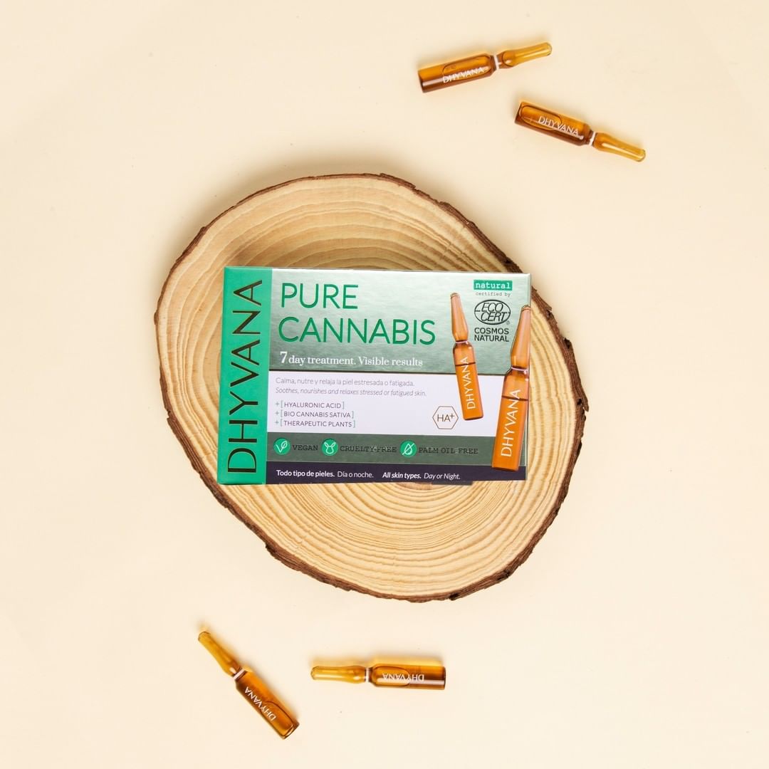 Ampollitas Faciales Pure Cannabis Dhyvana